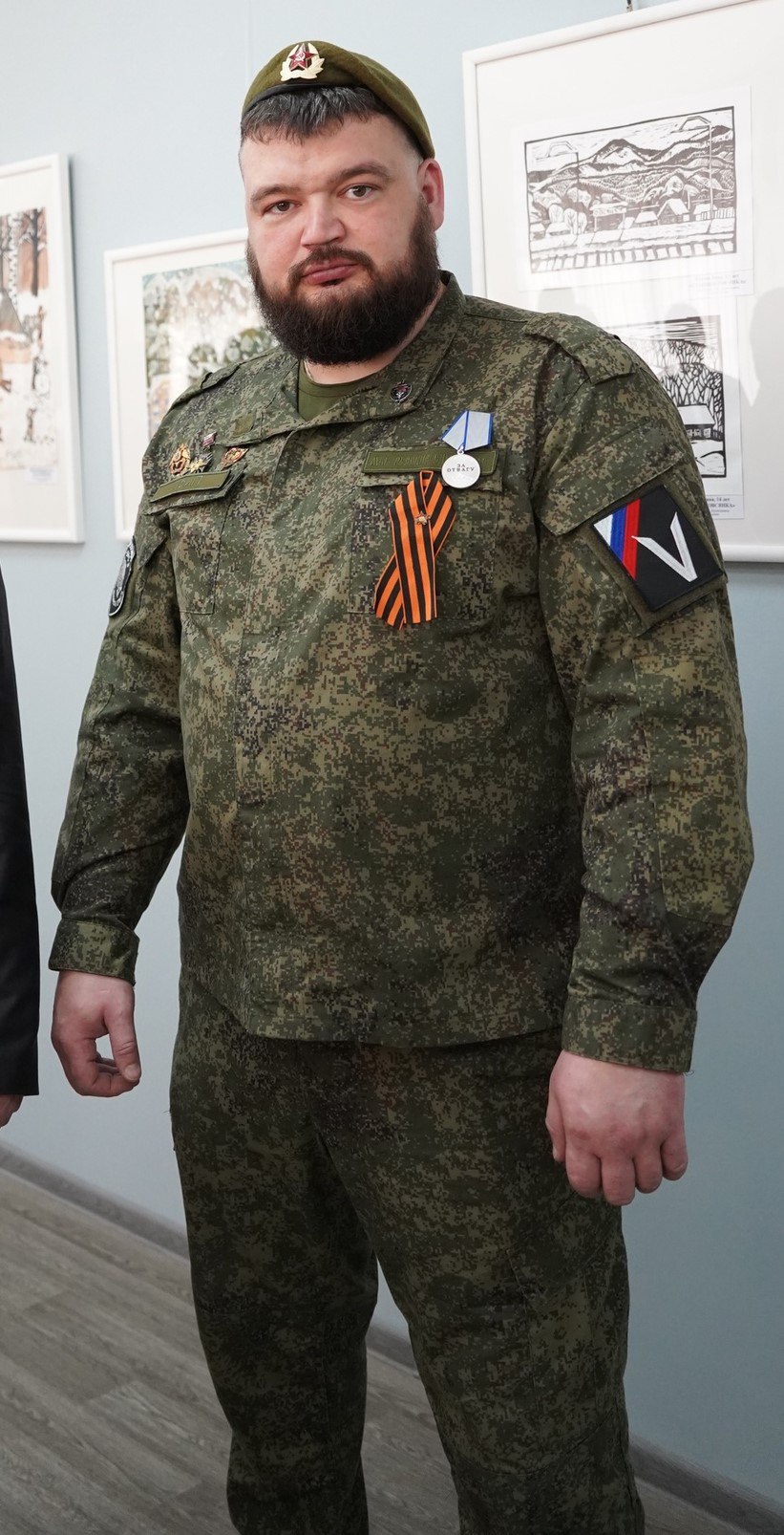 ‼️6 марта Петра Платонова торжественно наградили медалью «За отвагу».
