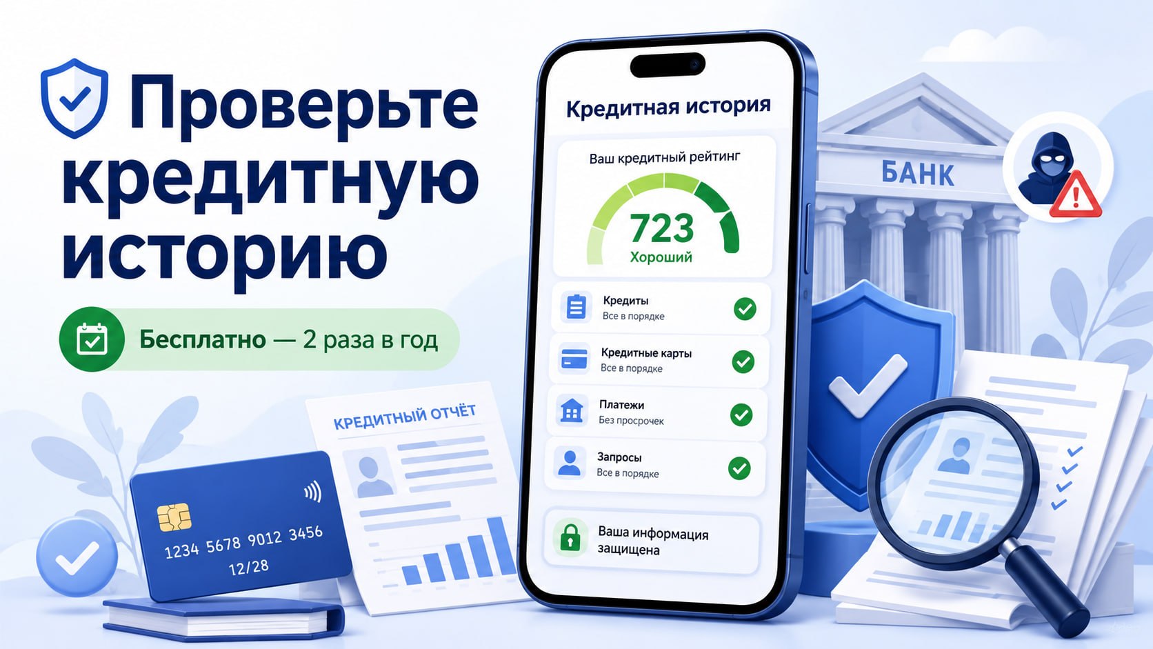🏦 Кредитная история: почему её стоит проверить