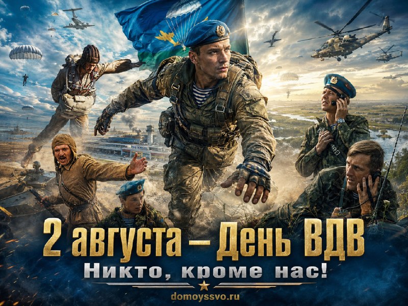 🪂 2 августа — День Воздушно-десантных войск