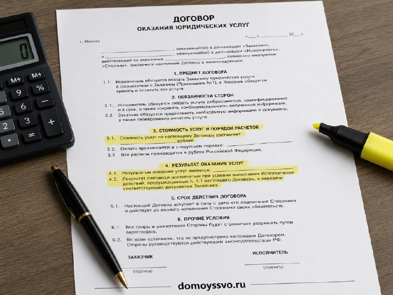 ⚖️ «Выбьем выплату за процент»: 7 пунктов договора, которые проверить до оплаты юристу