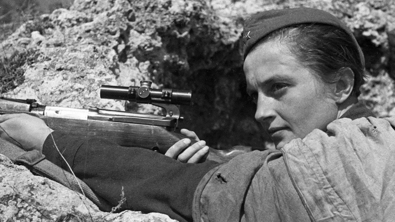 ⭐️ Людмила Павличенко — легенда мировой истории и самая результативная женщина-снайпер